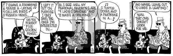 Monty on Saturday December 23, 2006 Comic Strip
