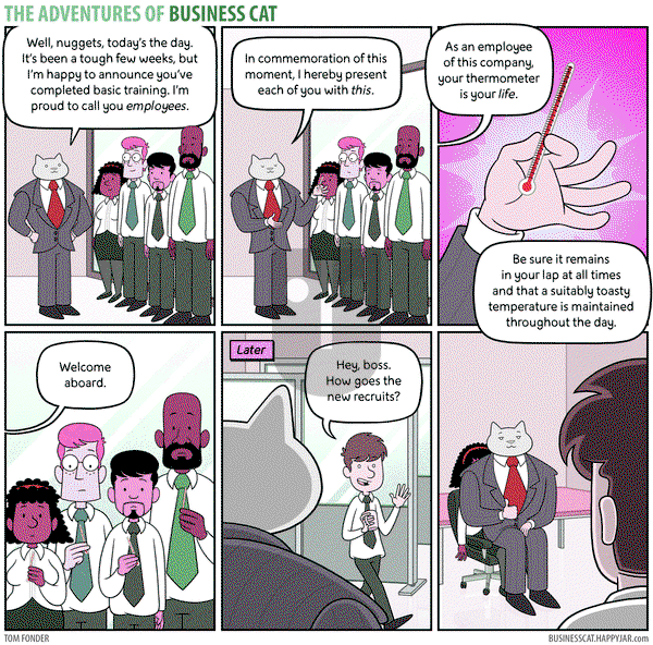 The Adventures of Business Cat on Thursday October 15, 2020 Comic Strip