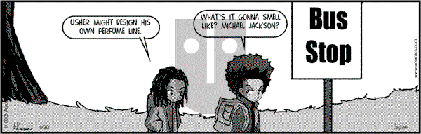 The Boondocks on Wednesday November 21, 2012 Comic Strip
