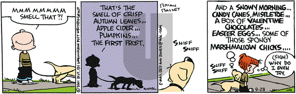 Red and Rover on Friday September 28, 2001 Comic Strip