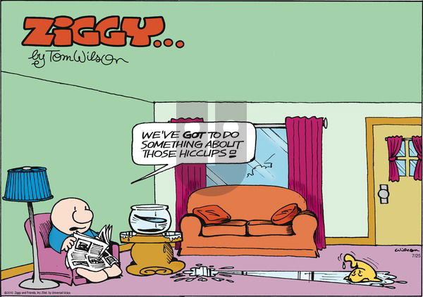 Ziggy on Sunday July 25, 2010 Comic Strip