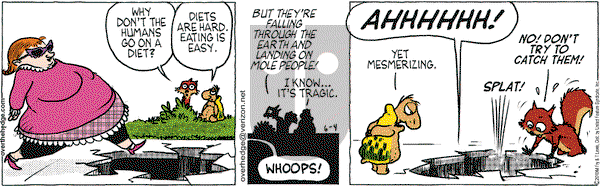 Over the Hedge on Friday June 4, 2010 Comic Strip