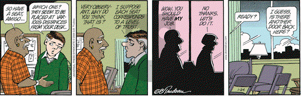 Doonesbury - Tuesday January 24, 2006 Comic Strip