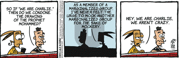 La Cucaracha on Tuesday January 27, 2015 Comic Strip