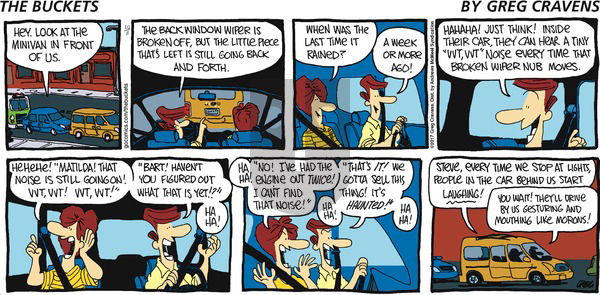 The Buckets on Sunday October 8, 2017 Comic Strip