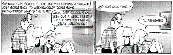 Luann on Saturday June 17, 2000 Comic Strip