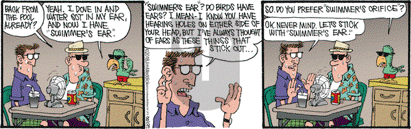Monty on Saturday August 18, 2018 Comic Strip