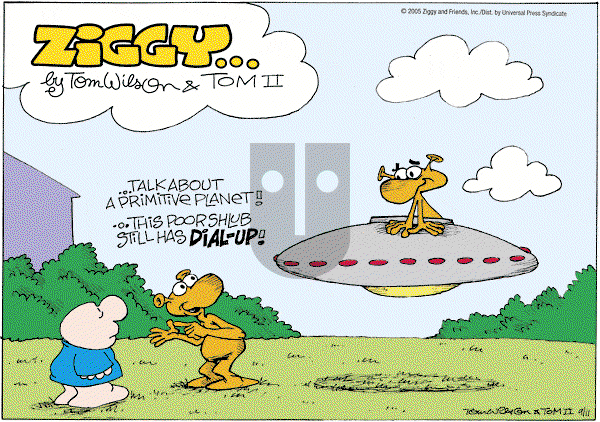 Ziggy - Sunday September 11, 2005 Comic Strip