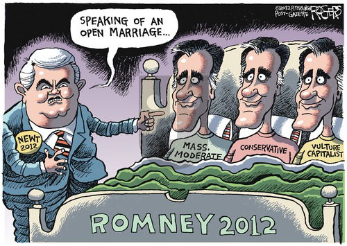 Rob Rogers on Sunday January 22, 2012 Comic Strip