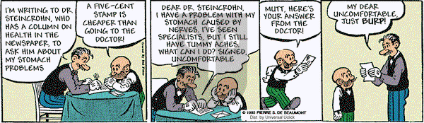 Mutt & Jeff - Tuesday September 17, 2013 Comic Strip