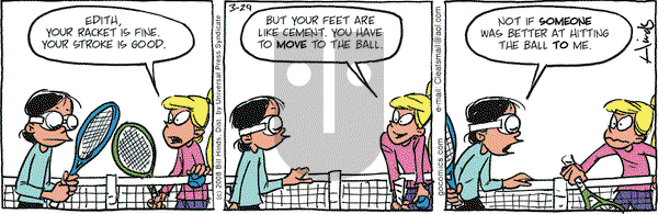 Cleats on Saturday March 29, 2008 Comic Strip
