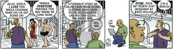 Alley Oop on Friday March 6, 2020 Comic Strip