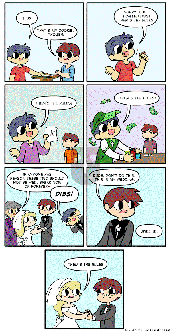 Doodle for Food on Monday December 12, 2016 Comic Strip