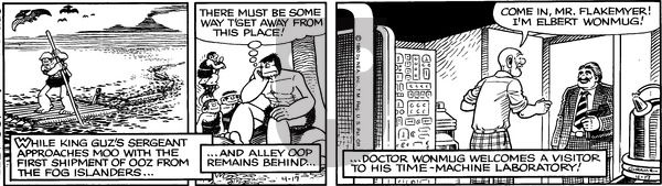 Alley Oop on Thursday April 17, 1980 Comic Strip