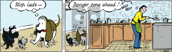 Fred Basset on Monday May 11, 2020 Comic Strip