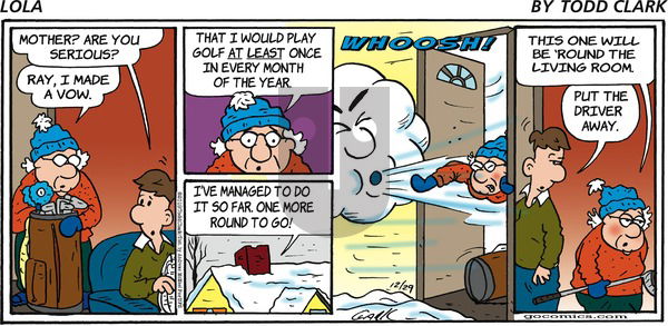 Lola on Sunday December 29, 2019 Comic Strip