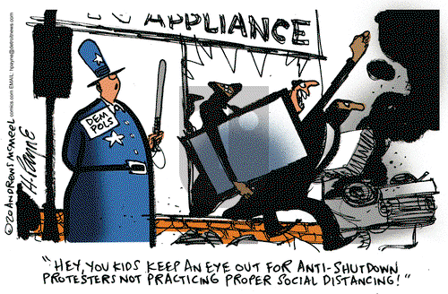 Henry Payne on Wednesday June 3, 2020 Comic Strip