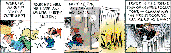Red and Rover on Monday April 1, 2019 Comic Strip