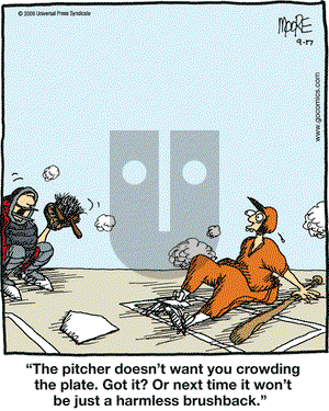 In the Bleachers on Thursday September 17, 2009 Comic Strip