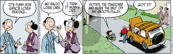 Baldo on Saturday August 23, 2014 Comic Strip