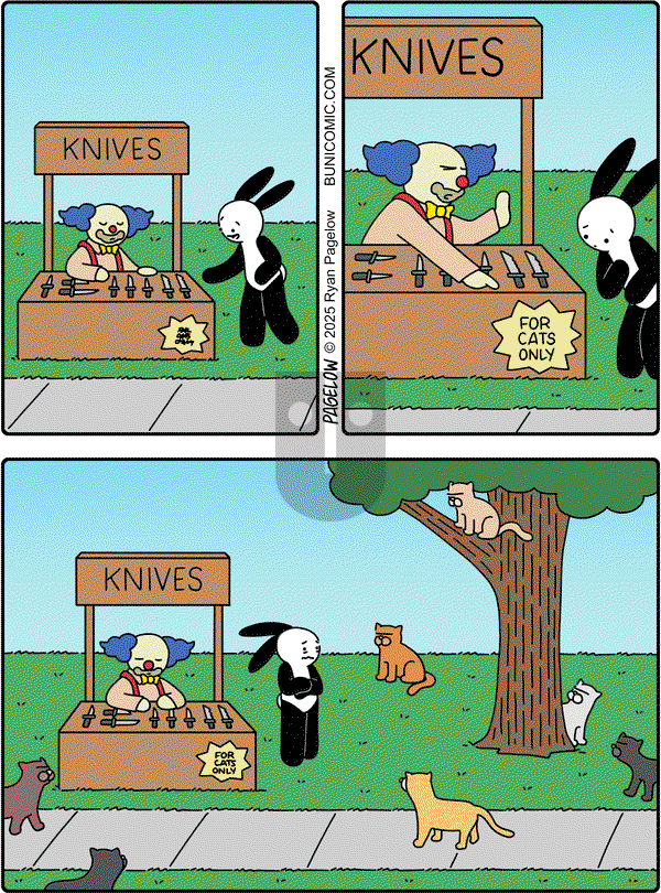 Buni on Wednesday December 3, 2025 Comic Strip