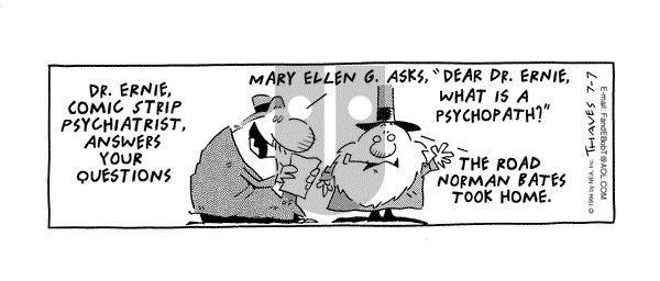 Frank and Ernest on Thursday July 7, 1994 Comic Strip