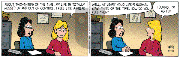 Luann on Wednesday November 12, 2003 Comic Strip