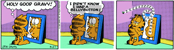 Garfield on Wednesday March 27, 1985 Comic Strip