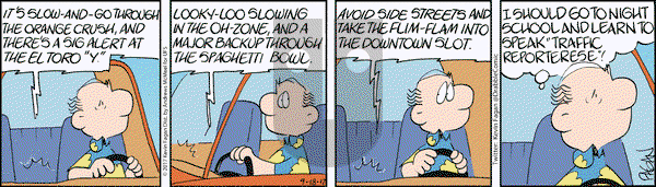 Drabble on Monday September 18, 2017 Comic Strip