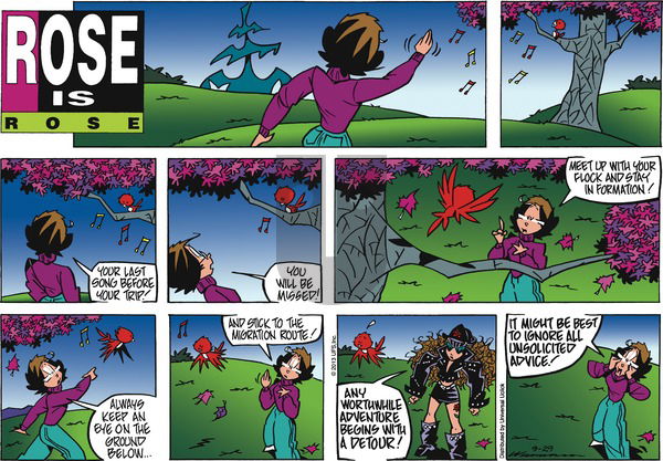 Rose is Rose on Sunday September 29, 2013 Comic Strip