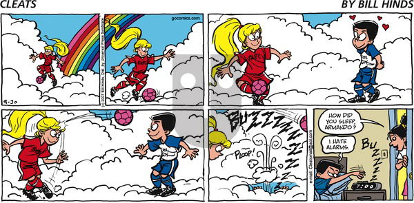 Cleats on Sunday September 30, 2007 Comic Strip