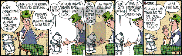 Monty on Saturday March 14, 2009 Comic Strip
