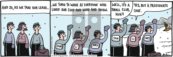 Overboard on Thursday January 31, 2019 Comic Strip