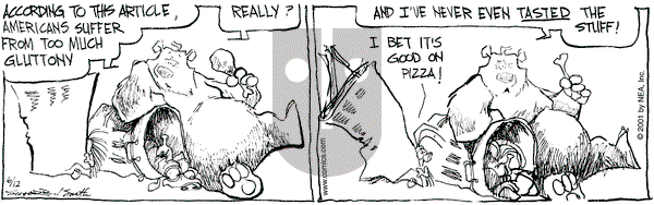 The Grizzwells on Thursday August 2, 2001 Comic Strip