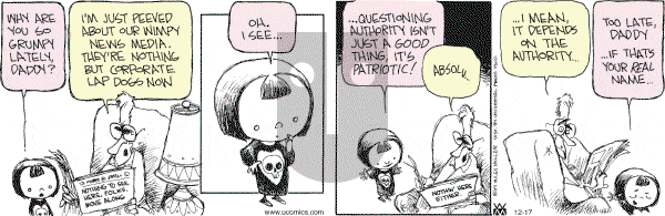 Non Sequitur on Friday December 17, 2004 Comic Strip