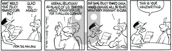 Arlo and Janis on Friday March 30, 2001 Comic Strip