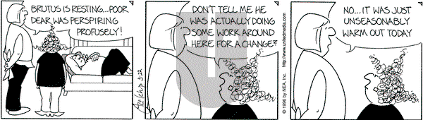 The Born Loser on Friday March 22, 1996 Comic Strip