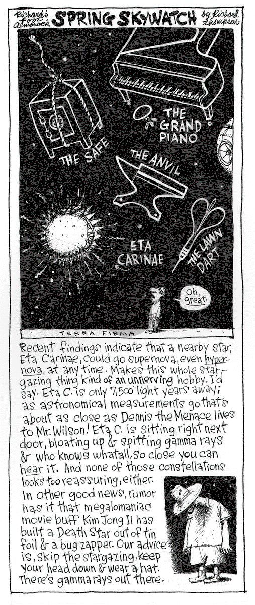 Richard's Poor Almanac on Thursday March 10, 2016 Comic Strip