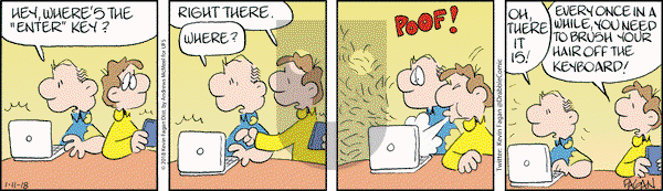 Drabble on Thursday January 11, 2018 Comic Strip