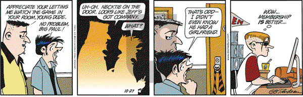 Doonesbury on Monday October 27, 2003 Comic Strip