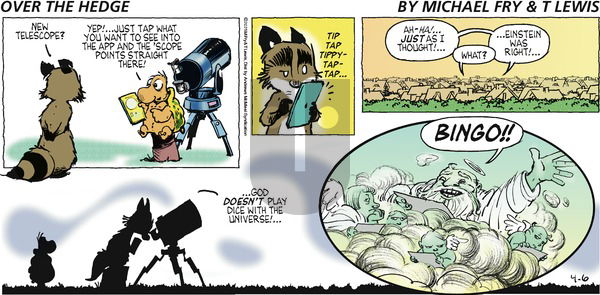 Over the Hedge on Sunday April 6, 2025 Comic Strip