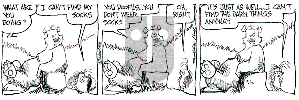 The Grizzwells on Wednesday August 2, 2006 Comic Strip