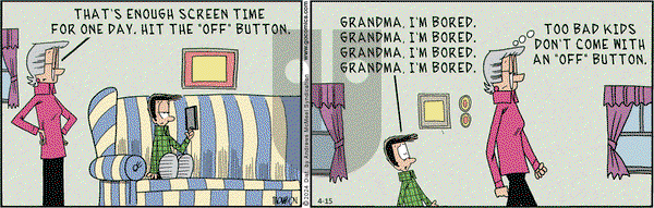 Grand Avenue on Monday April 15, 2024 Comic Strip