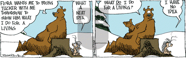 The Grizzwells on Wednesday February 11, 2009 Comic Strip