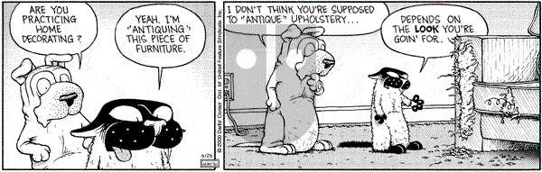 Get Fuzzy on Monday June 26, 2000 Comic Strip
