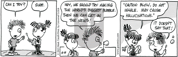 Heart of the City on Tuesday August 18, 2015 Comic Strip