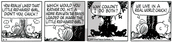 Peanuts on Friday June 2, 1978 Comic Strip