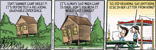 Grand Avenue on Wednesday August 19, 2009 Comic Strip