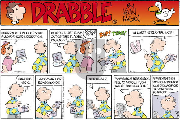 Drabble on Sunday March 26, 2006 Comic Strip