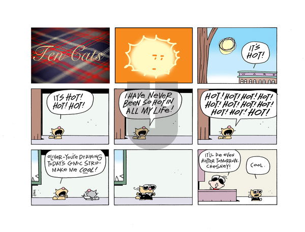 Ten Cats on Sunday June 1, 2025 Comic Strip
